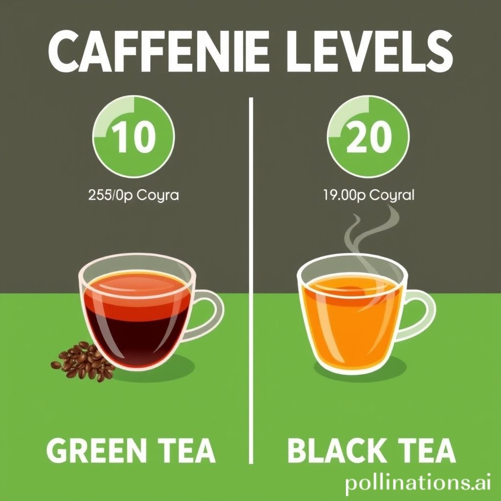 Exploring the Caffeine Content Green Tea vs Black Tea